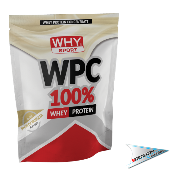Why-WPC 100% WHEY (Conf. 1 kg)   Fior di vaniglia   